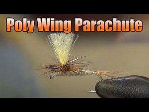 Poly Wing Parachute Dry Fly - Parachute Adams Variation
