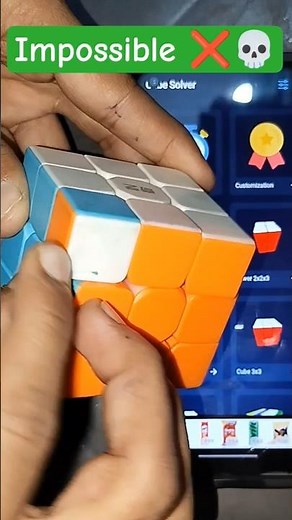 3 by 3 Rubik's cube solve formula 1 🤯 Impossible 🤯 with AI solver 🤫#viral #shorts #toy