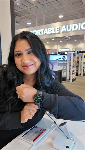 Sab on Instagram: "#ad Just in time 🙌🏾 @bestbuycanada Power Up Sale is here (Oct 3–16) and I finally upgraded to the Google Pixel Watch 3. Built-in GPS ✔️ Bluetooth for music ✔️ Fitbit’s advanced running features ✔️ Plus notifications from my Nest Cam + Doorbell right on my wrist! ✔️ The Power Up Sale runs Oct 3–16 only, so don’t wait! Shop this watch + more deals through the link in my bio. 💙 #BestBuyCanada #PowerUpSale #sponsoredpartner"