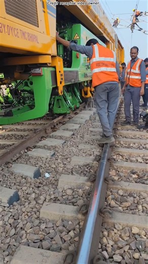 Look, this is the NTC railway machine. #railway #train #railwaygroupd