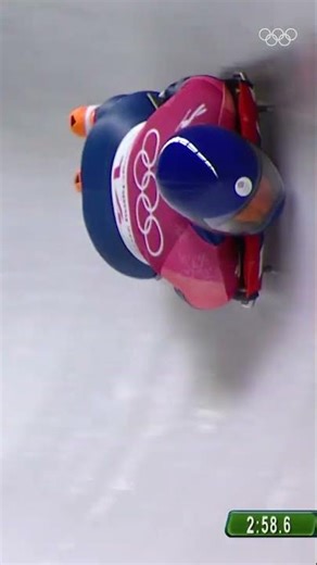Lizzy Yarnold won her second consecutive gold medal with this crazy-speed run at #PyeongChang2018.🥇