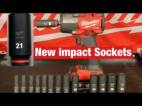 New Milwaukee Impact Sockets - Shockwave Technology = New Shockwave Impact Sockets From Milwaukee