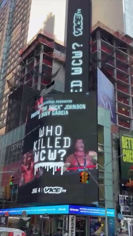 Dwayne Johnson on Instagram: "TONIGHT on @vicetv we produced a very compelling look at the demise of one of the most successful and ground breaking professional wrestling companies of all time. WCW (world championship wrestling) After having experienced first hand the “Monday Night Wars” between WWE & WCW, I began to think that perhaps its not WHO killed WCW, but rather WHAT killed WCW? Join us TONIGHT for our premiere episode. 10PM ET on VICE  @vicetv @sevenbucksprod"