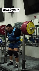 1003lb 454kg squat looks so easy Jesus Olivares 😱😱😱 | Man Beast Strongman Events