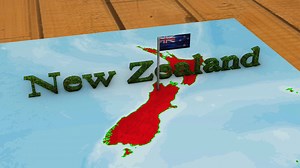 Download New Zealand Map and New Zealand Flag. for free