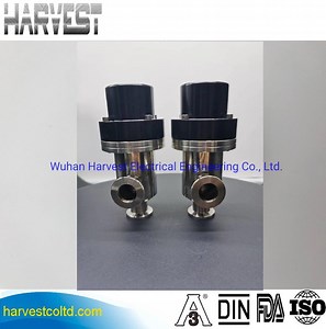 [Hot Item] Professional Kf High Pressure Vacuum Flange Stainless Steel Angle Poppet Valve
