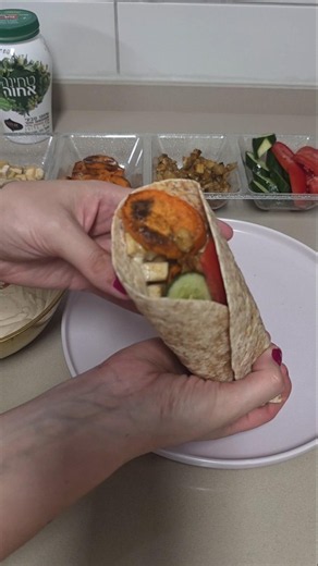 ארוחת בוקר/צהריים/ערב הכי קלה וטעימה ! 🌯 #shorts