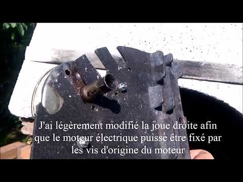 Barbecue tourne broche