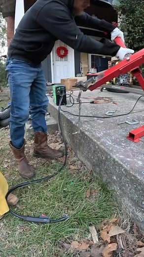7.4K views · 711 reactions | #teachgirlsrealstuff ✅ Battery Powered Engine Stand✅ build preview! not bad for their second day welding. #usa #restoration #mechanic #viral #reels | teachgirlsrealstuff | Facebook
