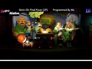 Sonic CD OST: Final Fever JP in RetroMation 1.45.1 (FIRST SHOWTAPE, DOWNLOAD IN DESC)