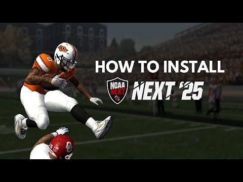 HOW TO INSTALL NCAA NEXT 25 FOR PC