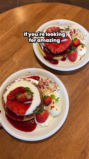 69K views · 342 reactions | Must try cafe in Tokyo! These pancakes are a bit denser than usual, but the fluffy cream, sauce and toppings complement them perfectly. There are loads of flavors to choose from  Cafe Accueil Ebisu 〒150-0021 Tokyo, Shibuya City, Ebisunishi, 2 Chome−10−10 エレガンテヴィータ 1F : ¥1740 #cafe #tokyo | Japan by Food | Facebook