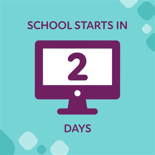 Only 2 days to go until the school year starts! ✨ We're almost there—let the excitement begin! | Indiana Connections Academy | Facebook