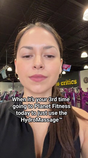 6.3K views · 17 reactions | If they ask you how many times you've used the HydroMassage™, wear it like a badge of honour 﫡 | Planet Fitness Canada | Facebook