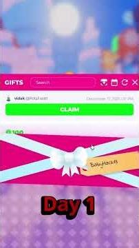 Roblox Day 1 Gift Box Opening #roblox #robloxmemes #trending