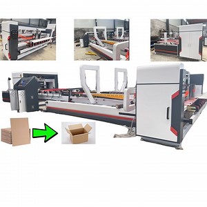 [Hot Item] Top Quality Corrugated Carton Box Folder Gluer Auto Folding Gluing Machine
