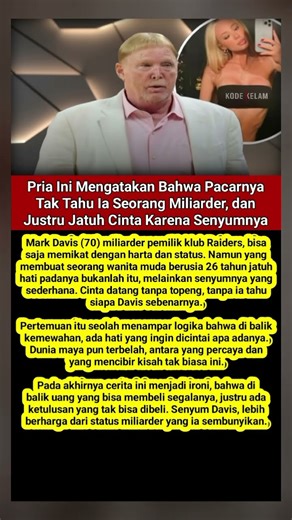 MENURUTNYA SANG PACAR TAK TAHU BAHWA IA SEORANG MILYARDER #shorts #youtubeshorts #shortvideo