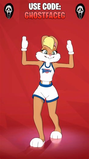 Lola Bunny - Cornholio Walk - Fortnite Emote #fortnite #fortnitedances