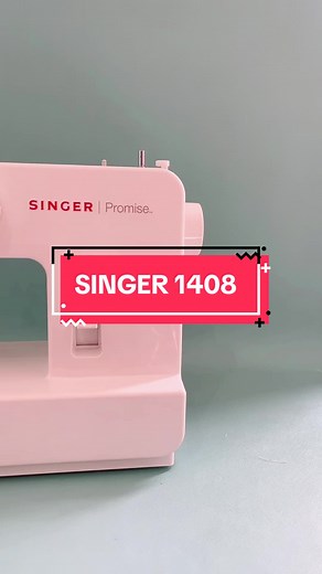 Mesin Jahit Portable SINGER 1408 untuk Pemula