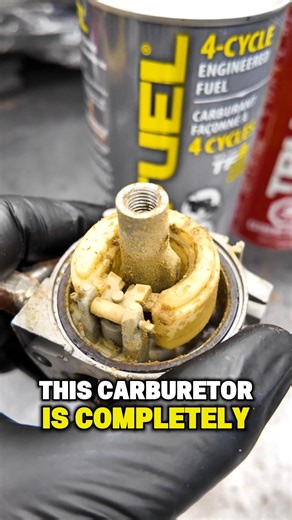 OLD GREEN FUEL DID THIS - IT'S CHEAPER TO DO THIS WHEN STORING EQUIPMENT! #trufuel #shorts #domore