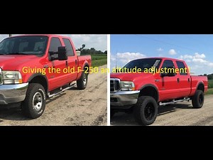 2003 Ford F250 4 inch Rough Country Lift