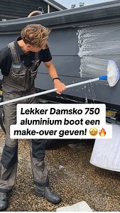 10K views · 802 reactions | Deze Lekker Damsko 750 aluminium boot in een paar uurtjes weer als nieuw! Bestel nu het schoonmaak startpakket en profiteer van de tijdelijke 15% korting! #damsko750 #schoonmaken #profaclean #cleaning #varen #sail #boot #boat #damsko #reels | ProFa Clean | Facebook