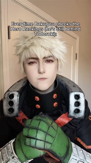 i’d be mad too ngl #myheroacademia #bakugou #katsukibakugou #bakugoukatsuki #cosplay #mha #bnha