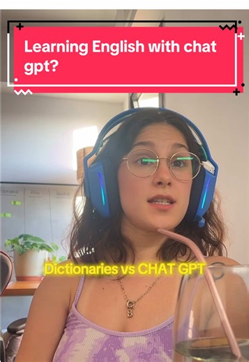Learning English with a dictionary vs with CHAT GPT #english #fluency #vocabulary #newwords #englishtips