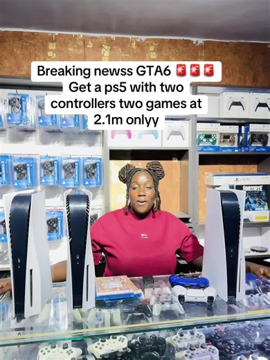 Get GTA 6 on PS5 Today at Game Tech Uganda