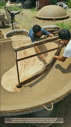 Craftsmanship in Pottery: The Handmade Birth of Large-Scale Molds