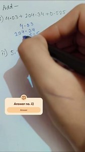 #maths #decimal #add #simplification