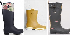 10 patterned wellies for women
