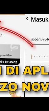 CARA LOGIN DI APLIKASI FIZZO NOVEL TERBARU