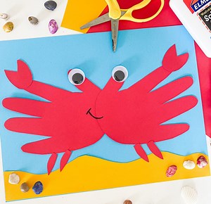 10 CUTE Crab Crafts for Kids (2025) - ABCDee Learning
