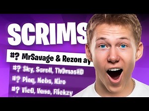 What PRO SCRIMS Looks Like Before FNCS