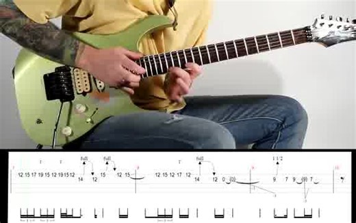 Beat It 电吉他教学 w/tab