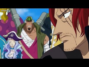 Shanks Is Surprised With Ace (English Dub)