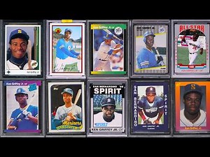 16 Most Valuable Ken Griffey Jr Rookie Baseball Cards Recently Sold for Big Money