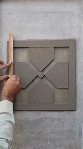 beautiful house front wall plaster design