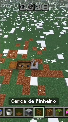 MINECRAFT TUTORIAL BUILD simples / banco decorativo