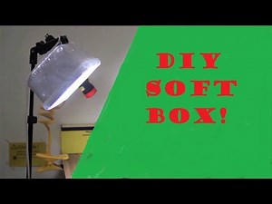 How To Make a DIY Softbox For Your Youtube Channel / Video Shooting /Photography