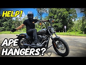Testing Ape Hangers - Should I Put Them On My Harley-Davidson !?