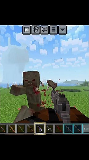 Топ 3 Мода На 3d Оружие \ Minecraft Bedrock \ Gun Addon