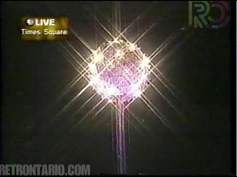 New Years Eve Ball Drop 1999 into 2000 (NY, Toronto, DC)