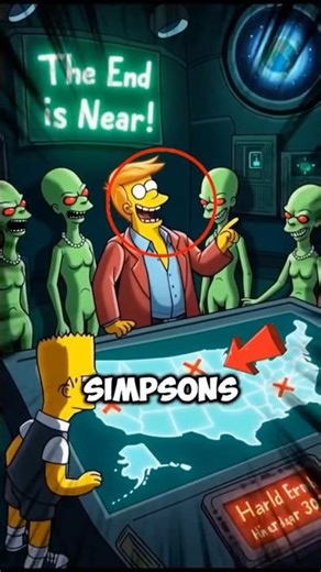 The Simpsons Predicted UFOs - Here's How 🤯 #shorts