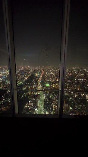 あべのハルカスの夜景が綺麗すぎた🌃✨️ #初投稿 #夜景 #あべのハルカス