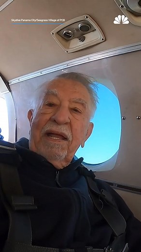 9.1K views · 255 reactions | A 94-year-old Florida man proves age is just a number as he fulfills his wish to skydive, joined by his 89-year-old friend through a Make-A-Wish program for seniors. | NBC 7 San Diego | Facebook