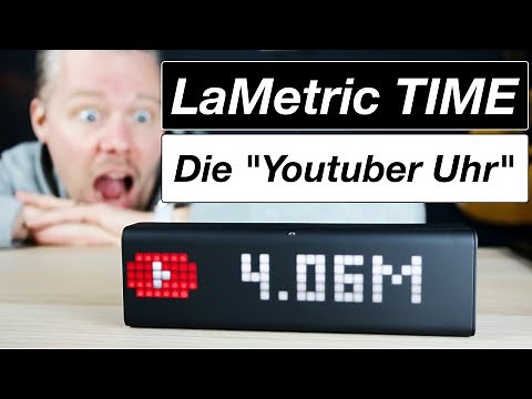 LaMetric Time - Setting up and configuring correctly - Unboxed and set up