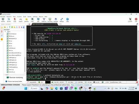 Tutorial membuat button togle dengan led berbasis rasp pi
