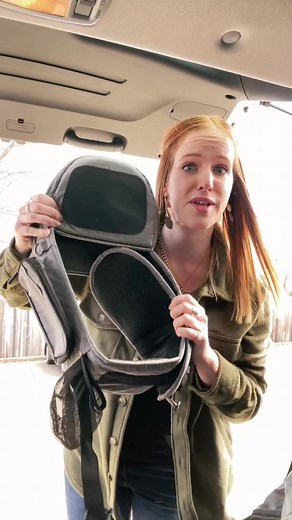 Survived the first of three birthday parties this weekend thanks to the #tushbaby #momsoftiktok #fyp